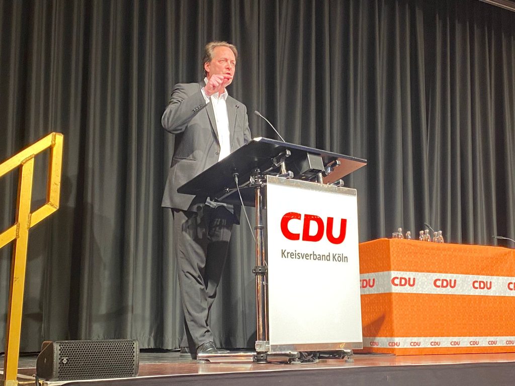 Im Live-Ticker: CDU Köln wählt Parteivorsitz